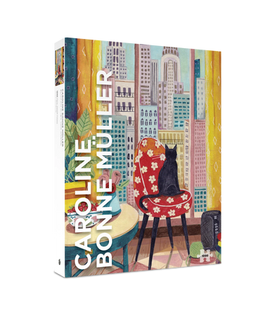 Caroline Bonne Müller Black Cat in New York Window 1000 Piece Puzzle