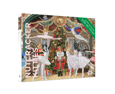 Nutcracker Kitties 1000 Piece Carol Lew Puzzle