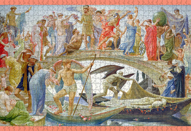 Walter Crane The Bridge of Life 1000 Piece Puzzle