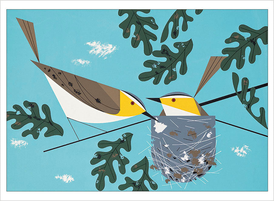 Birds by Charley Harper - Book of Postcards    