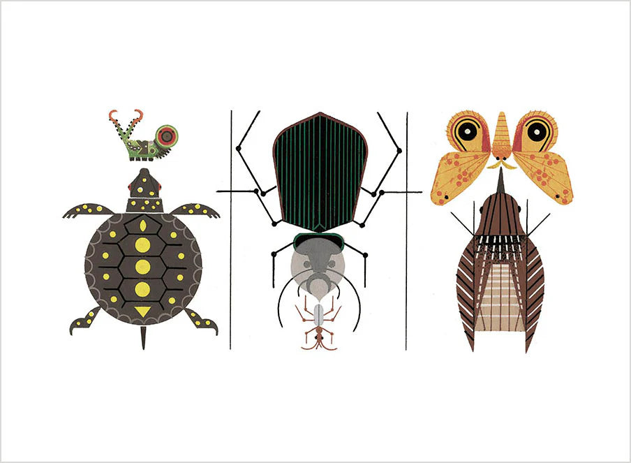 Charley Harper The Animal Kingdom Book of Postcards