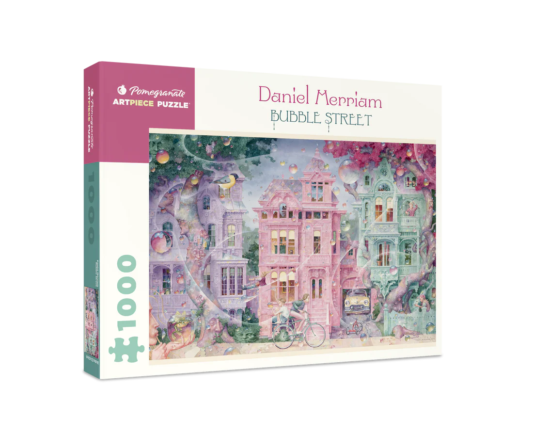 Daniel Merriam Bubble Street 1000 Piece Puzzle