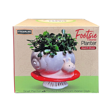 STRM Snail and Mushroom Planter