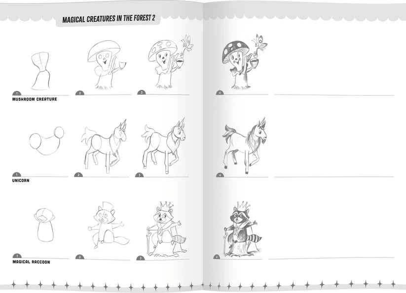 Learn To Draw Magical Creatures