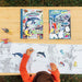 eeBoo Under The Sea Fold Out Coloring Book