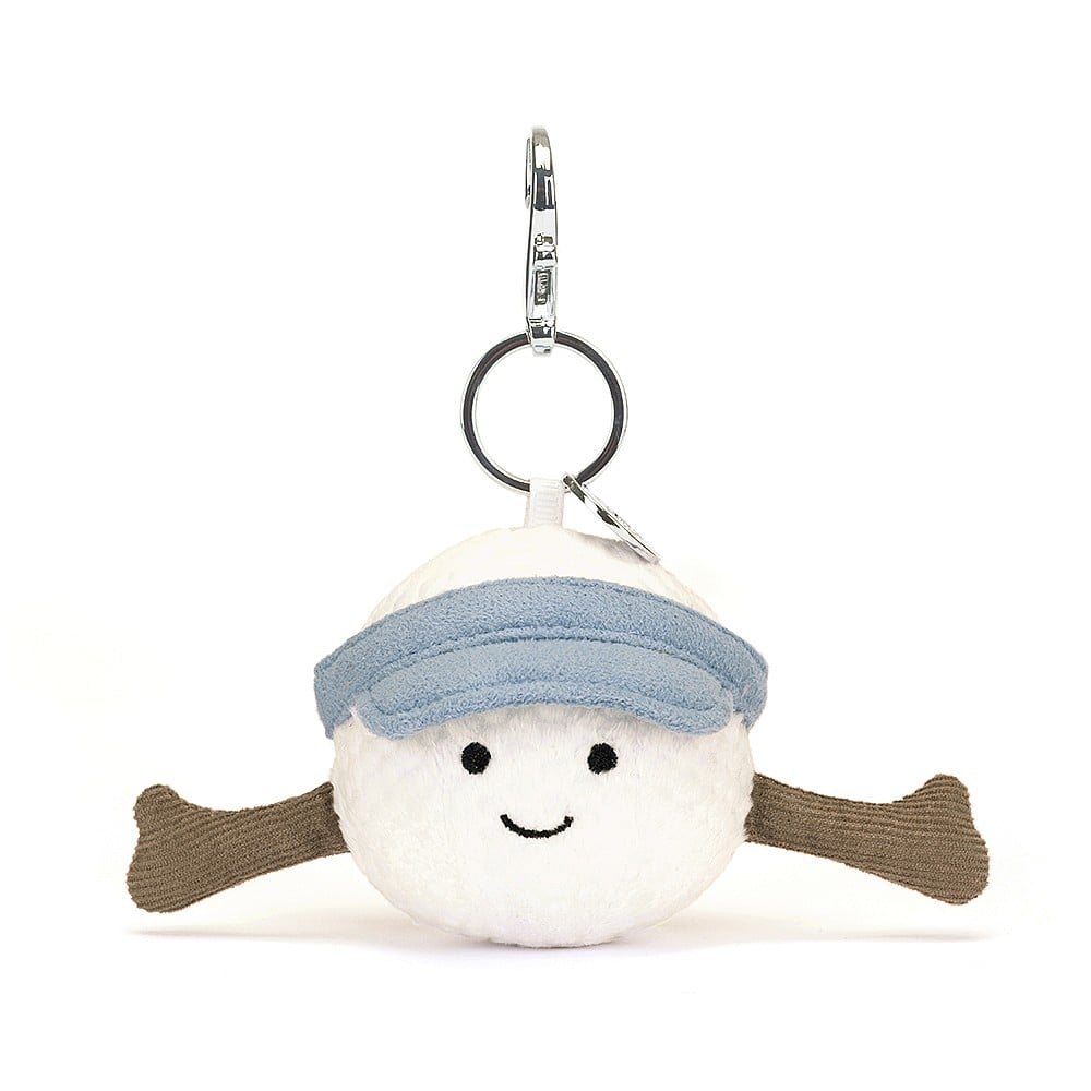 Jellycat Amuseable Sports Golf Bag Charm    