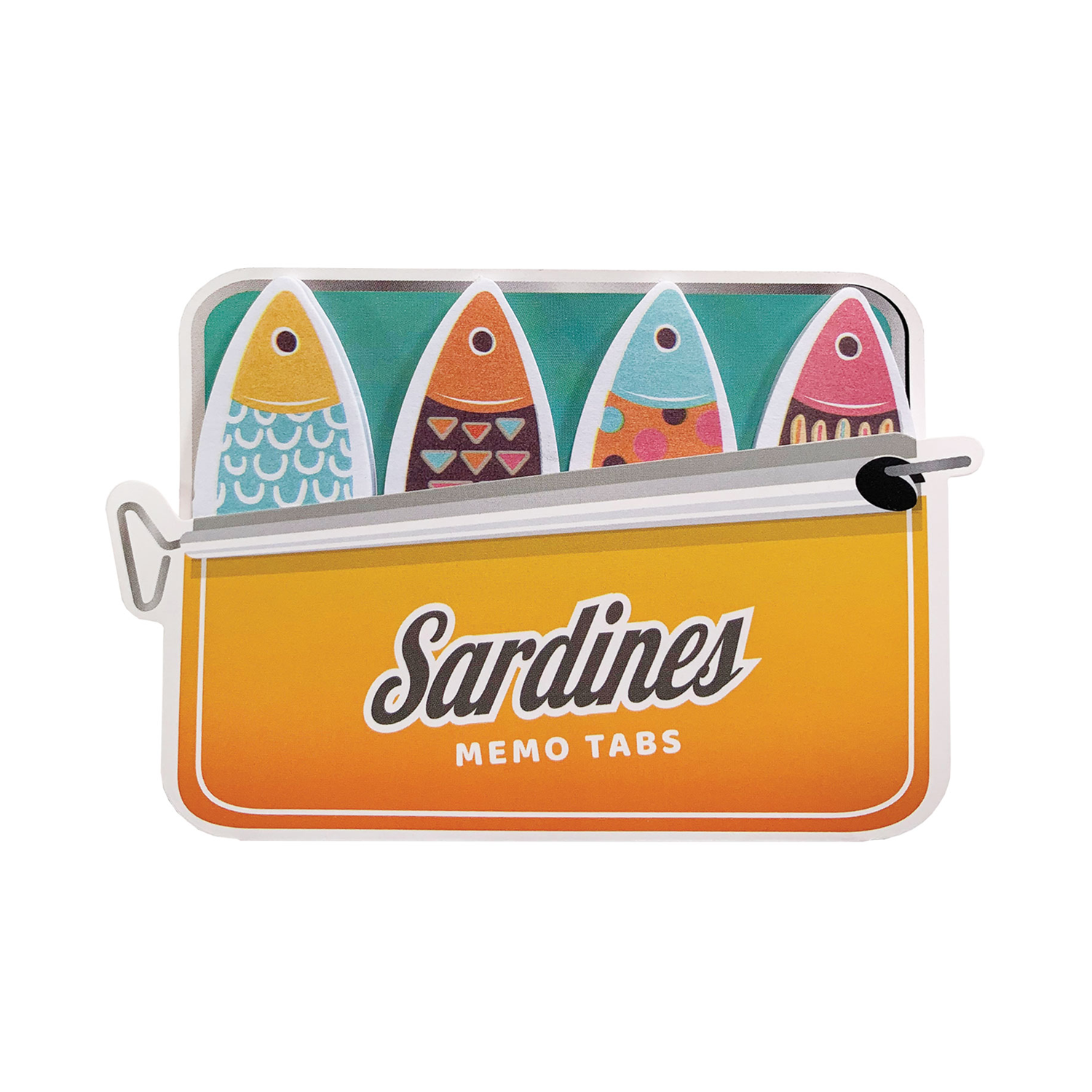 Sardine Sticky Note Memo Tabs (Single) - Random Color