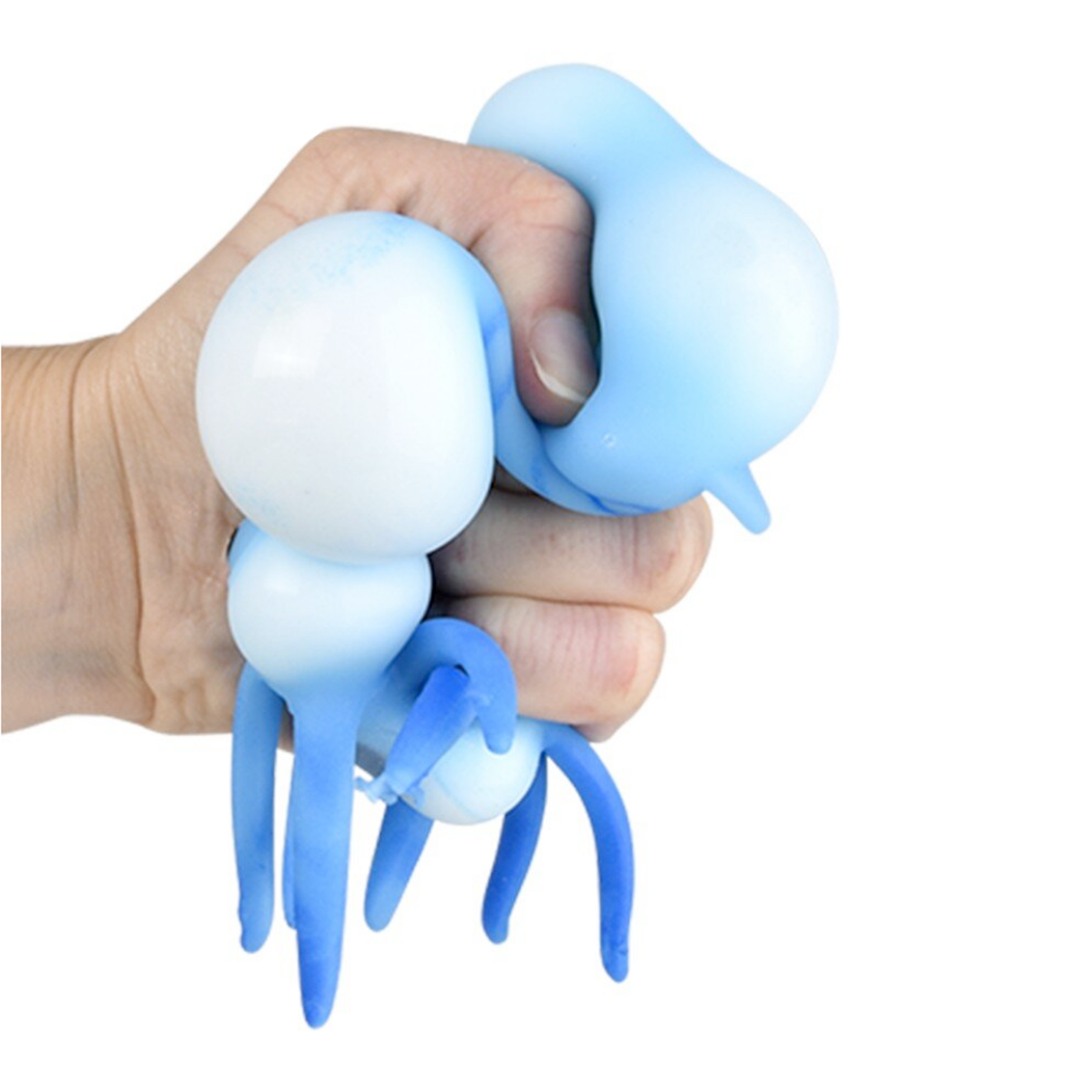 Squish And Stretch Squid (Single) - Random Color