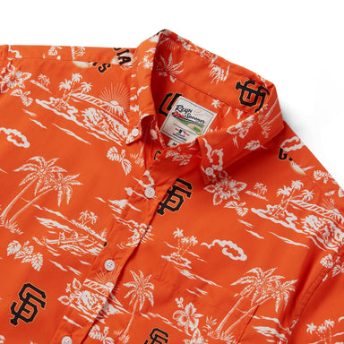 Reyn Spooner SF Giants Kekai Performance Button Front Camp Shirt    
