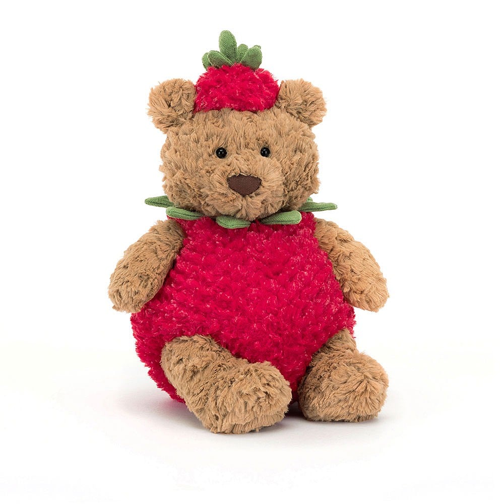 Jellycat Bartholomew Bear Strawberry    