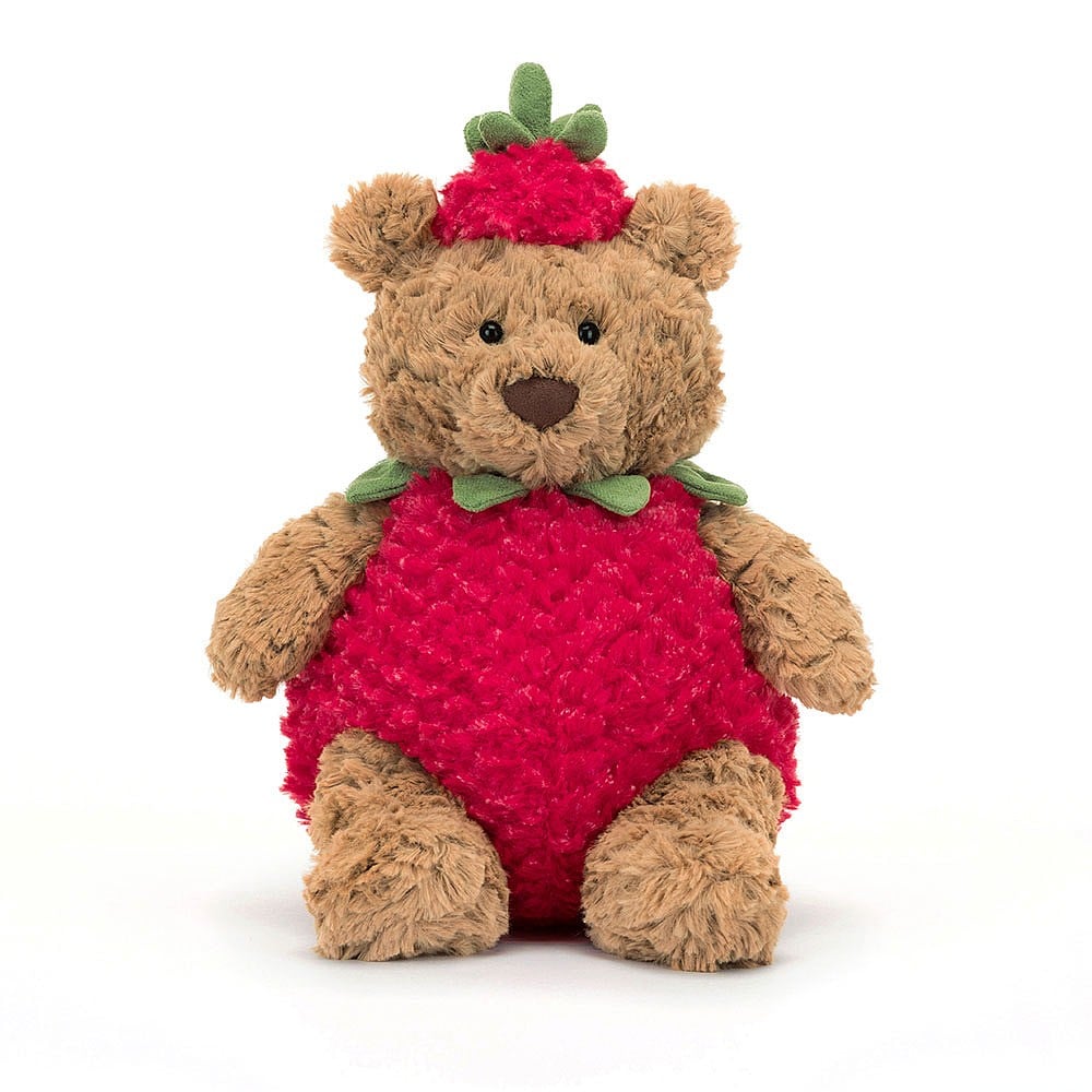 Jellycat Bartholomew Bear Strawberry    