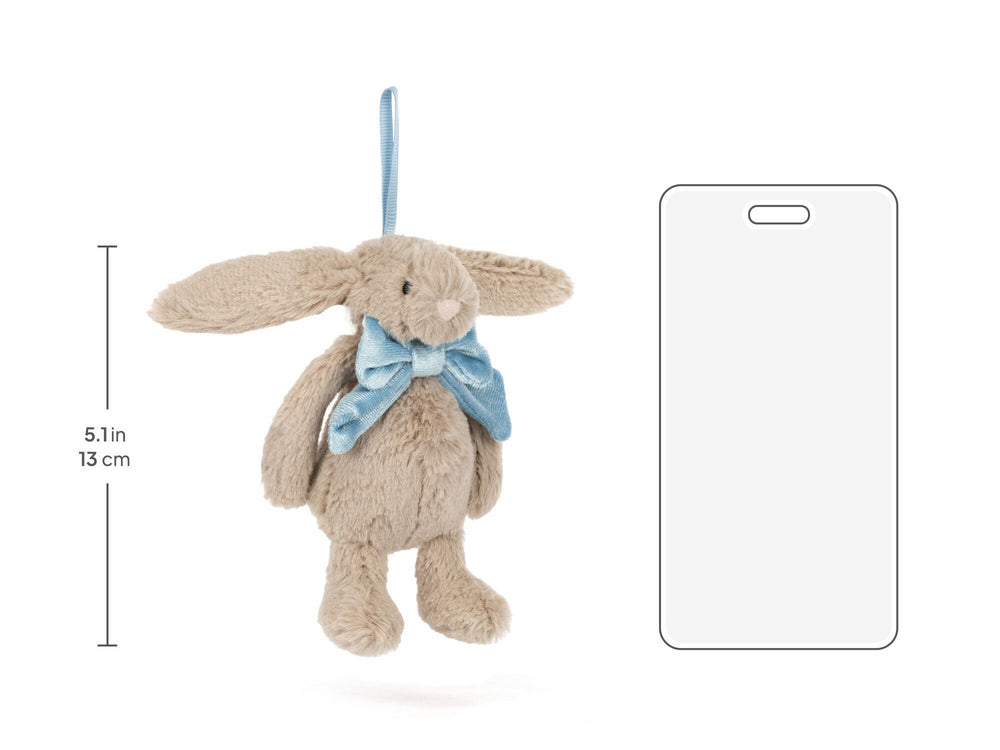 Jellycat Bashful Beige Bunny Decoration