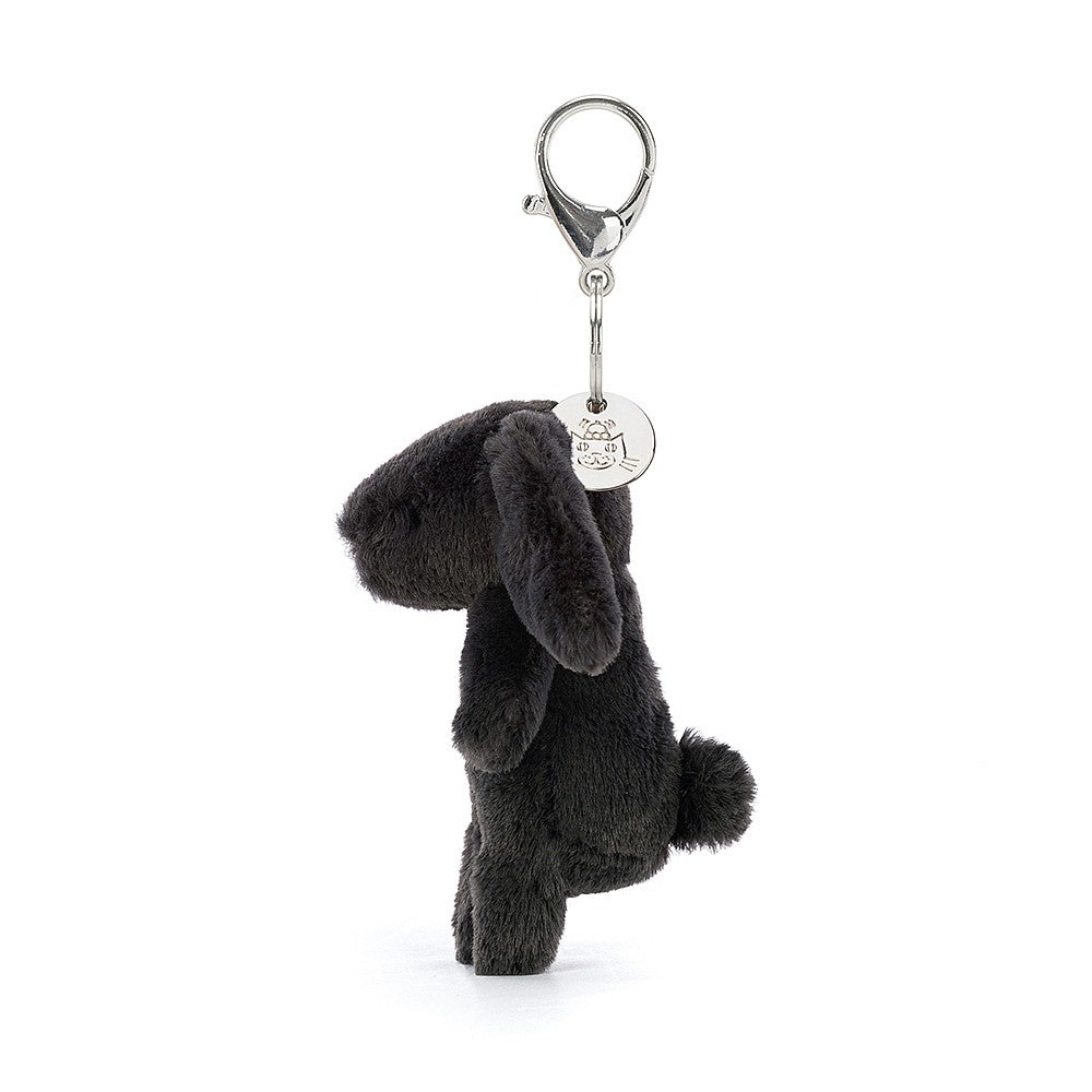 Jellycat Bashful Bunny Inky Bag Charm    