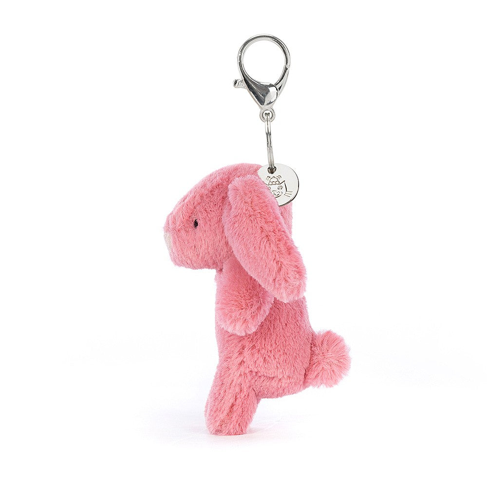 Jellycat Bashful Bunny Pink Bag Charm    