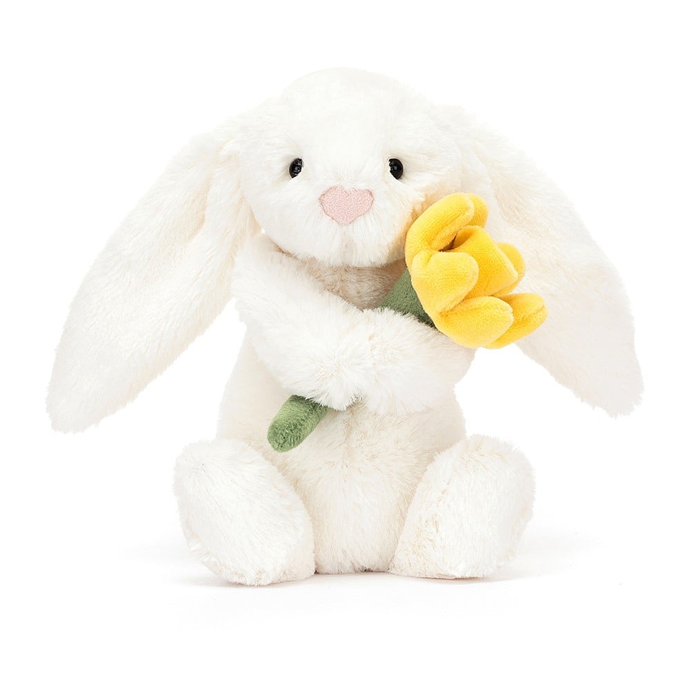 Jellycat Bashful Bunny With Daffodil - Small    