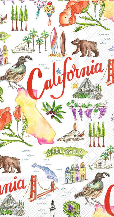 State Collection California Hostess Napkins    