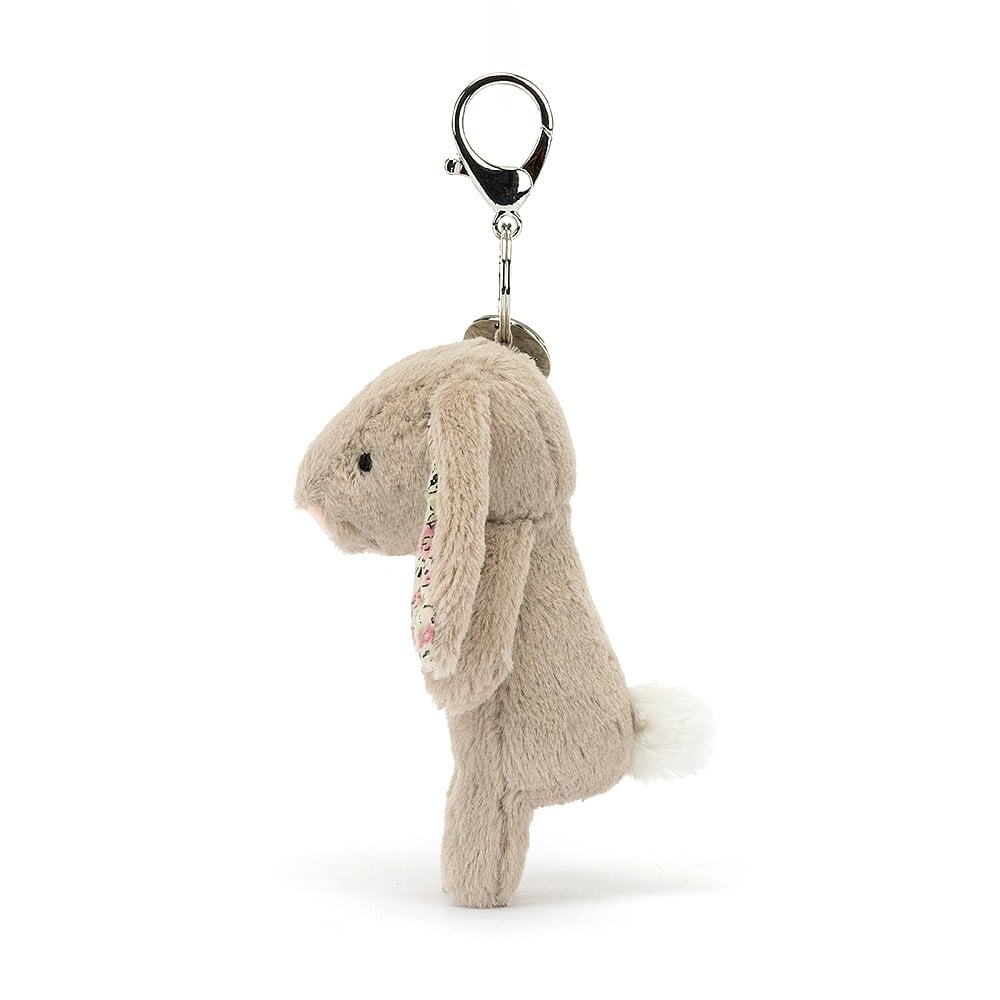 Jellycat Blossom Beige Bunny Bag Charm    