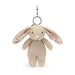 Jellycat Blossom Beige Bunny Bag Charm    