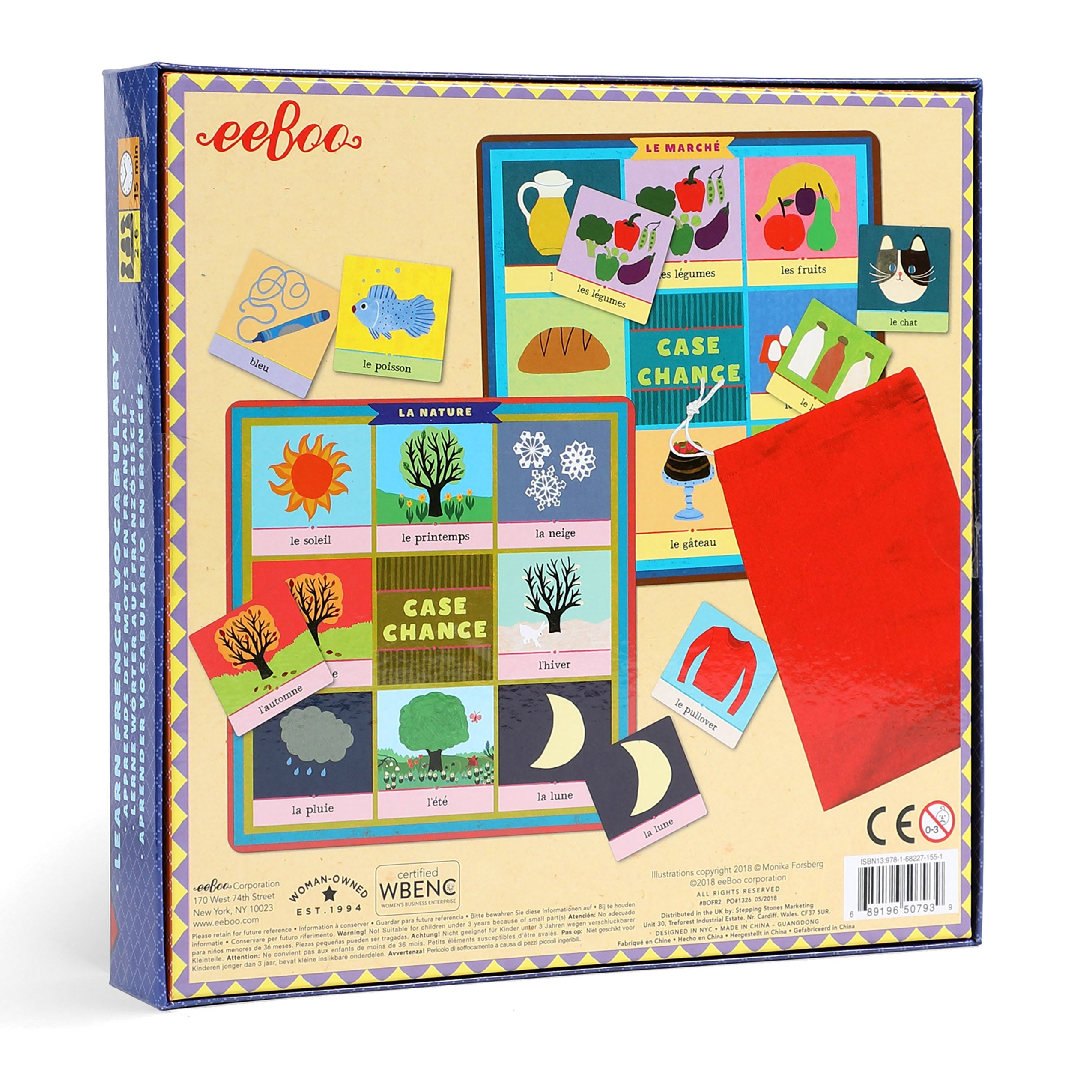 eeBoo French Bingo