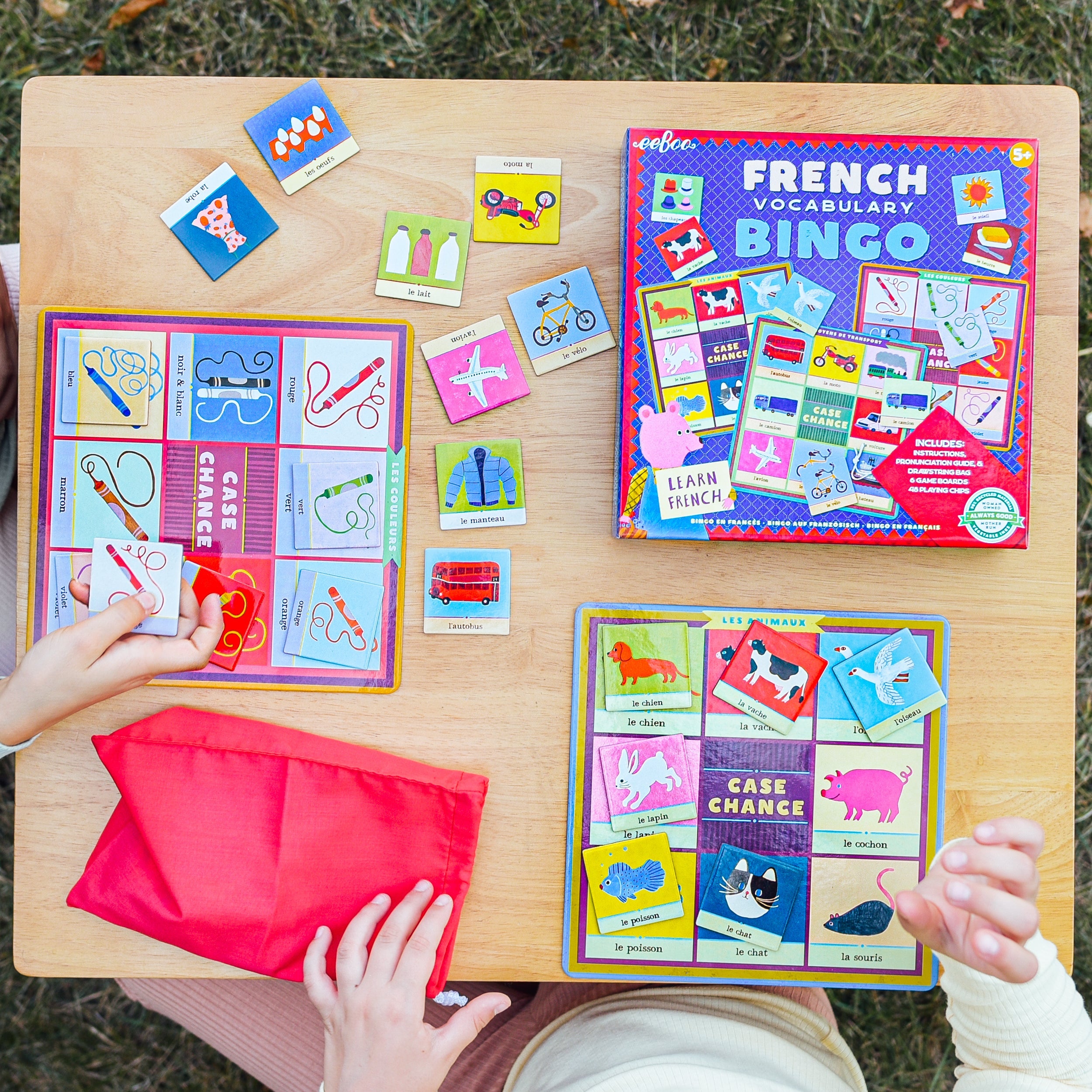 eeBoo French Bingo