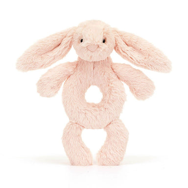 Jellycat Bashful Blush Bunny Ring Rattle    