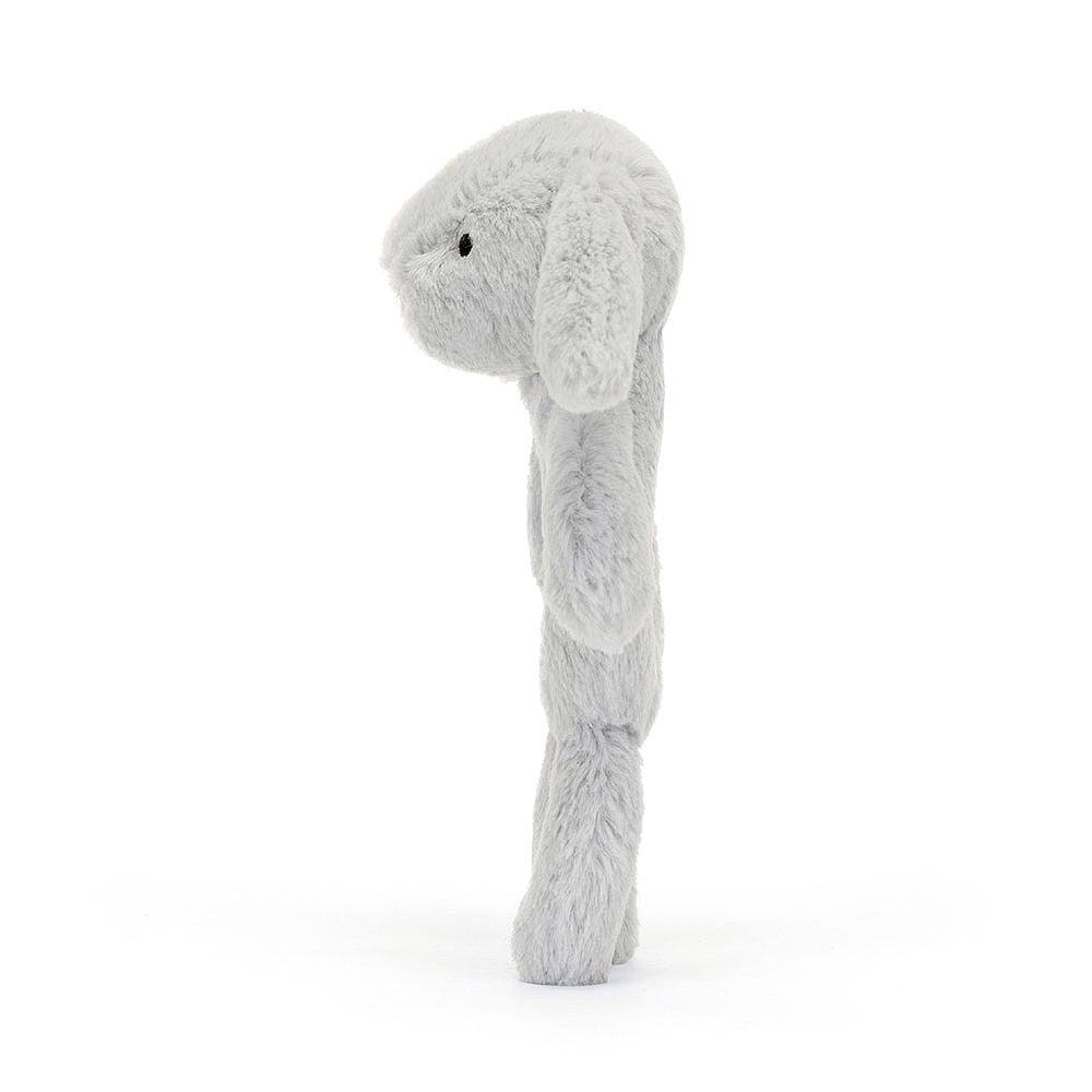 Jellycat Bashful Silver Bunny Ring Rattle    