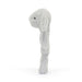 Jellycat Bashful Silver Bunny Ring Rattle    