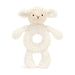 Jellycat Bashful Lamb Ring Rattle    