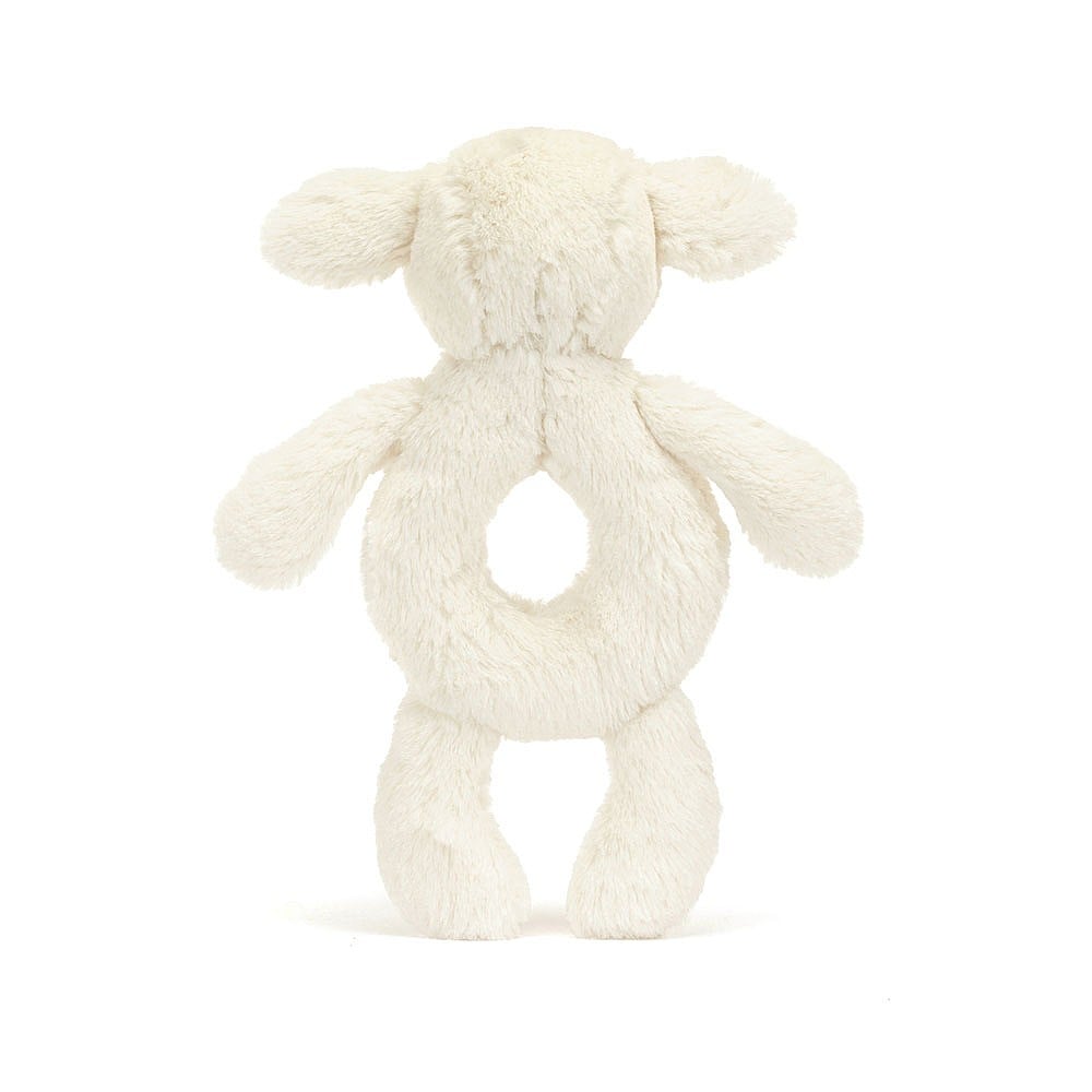 Jellycat Bashful Lamb Ring Rattle    