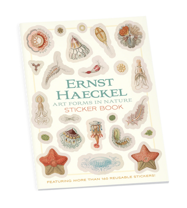 POM Ernst Haeckel: Art Forms in Nature Sticker Book