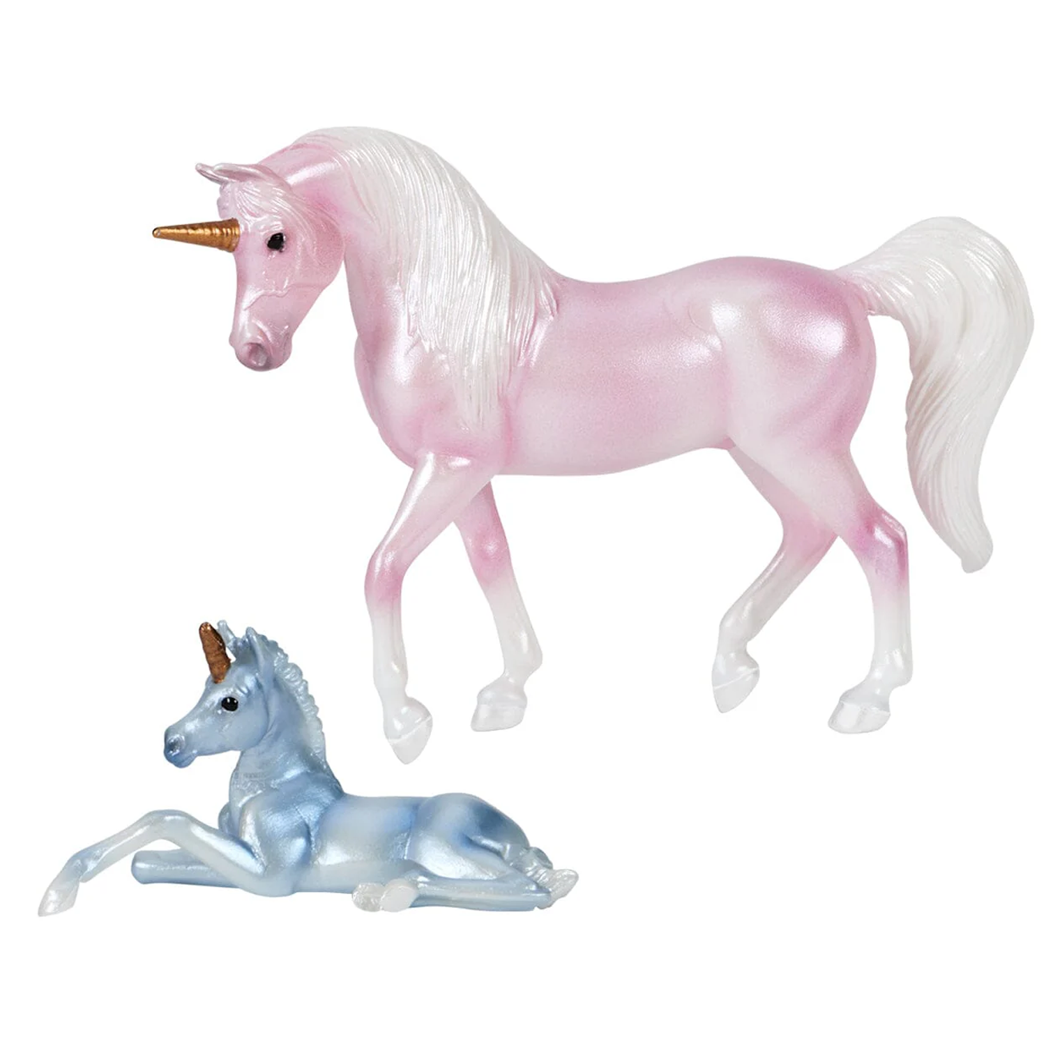 BRYR Unicorn Magic Carriage & Foal Playset