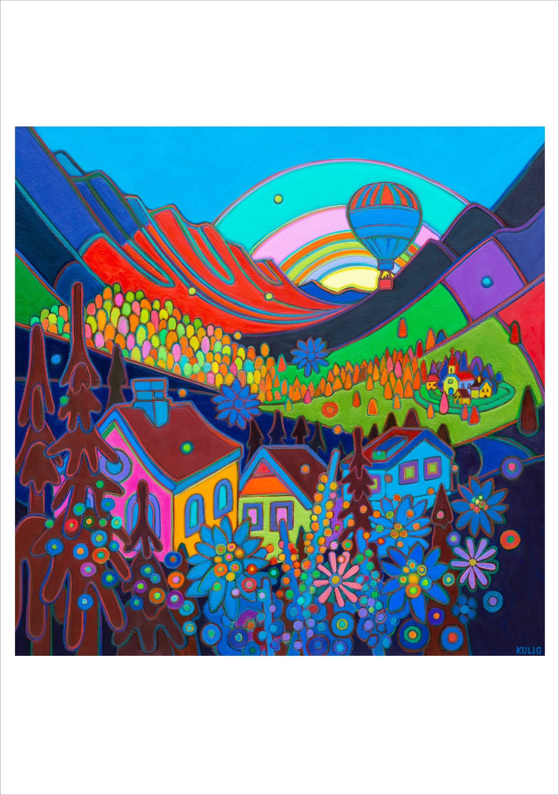Darlene Kulig Wanderlust - Boxed Assorted Notecards    