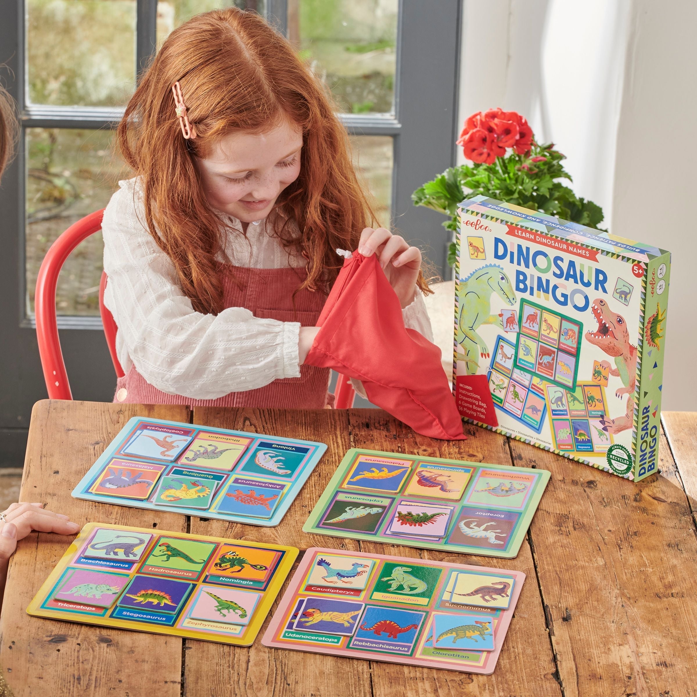 eeBoo Dinosaur Bingo Game