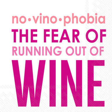 Novinophobia Cocktail Napkins    