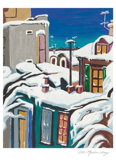 Loïs Mailou Jones - City in Winter Boxed Holiday Cards