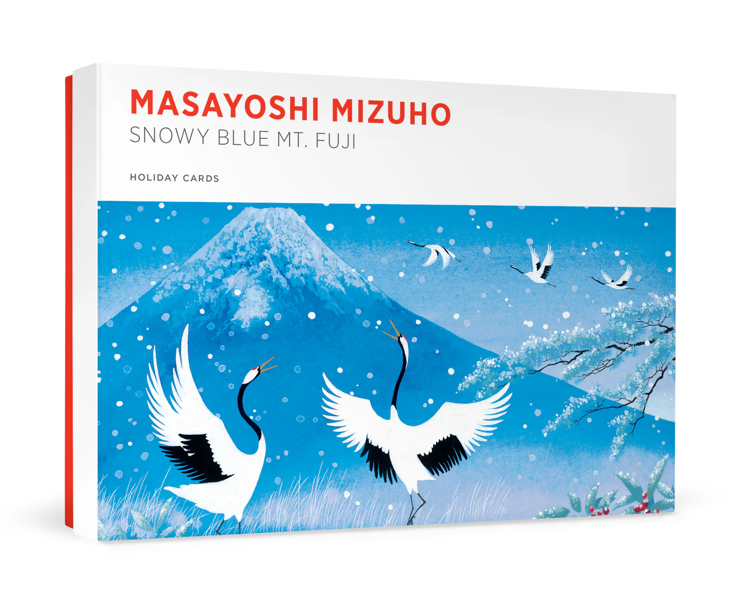 Masayoshi Mizuho: Snowy Blue Mt. Fuji Holiday Cards