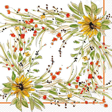 Sunflower Medley - Cocktail Napkins    