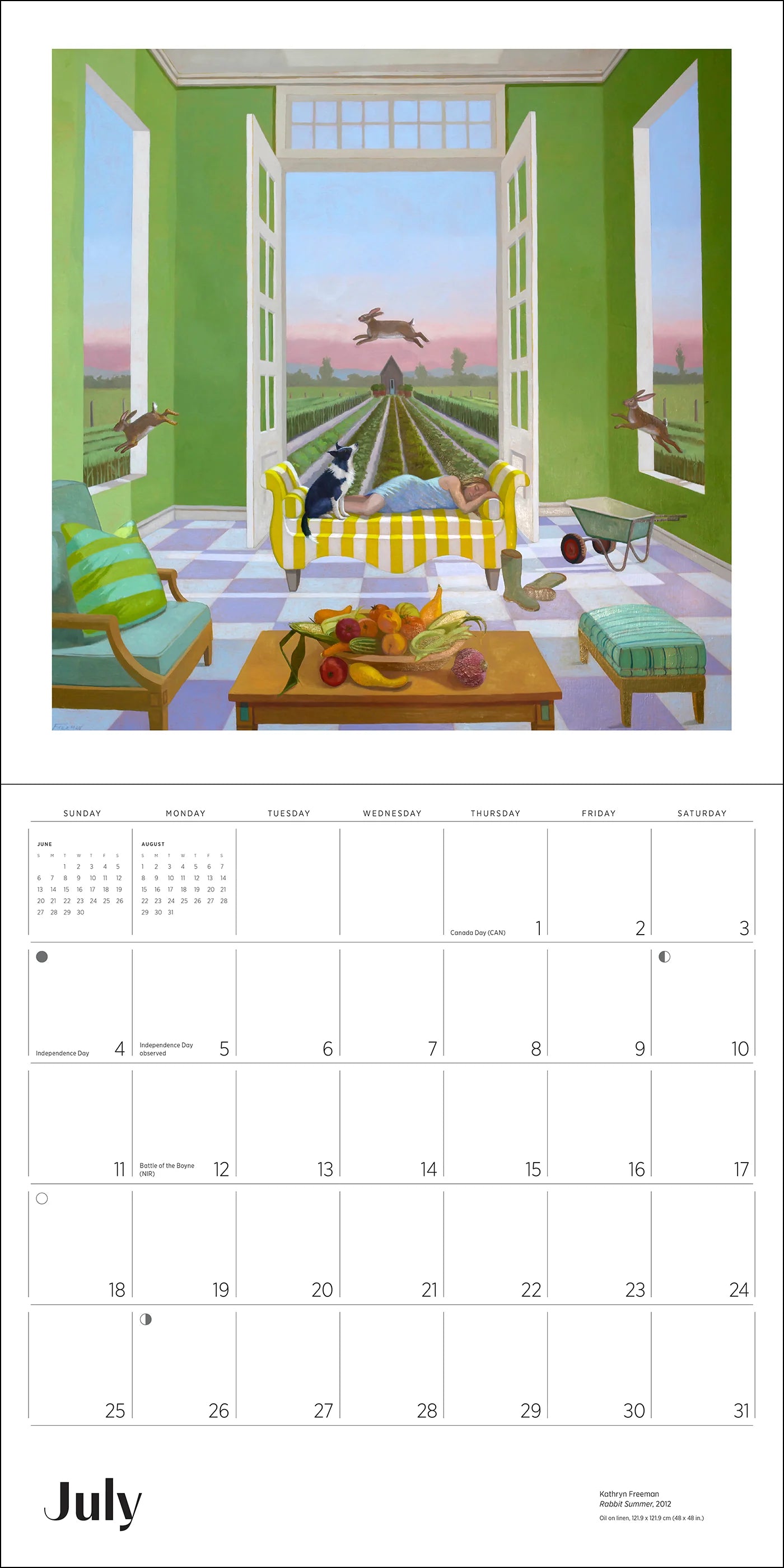 POM Kathryn Freeman: Daydreams 2027 Wall Calendar