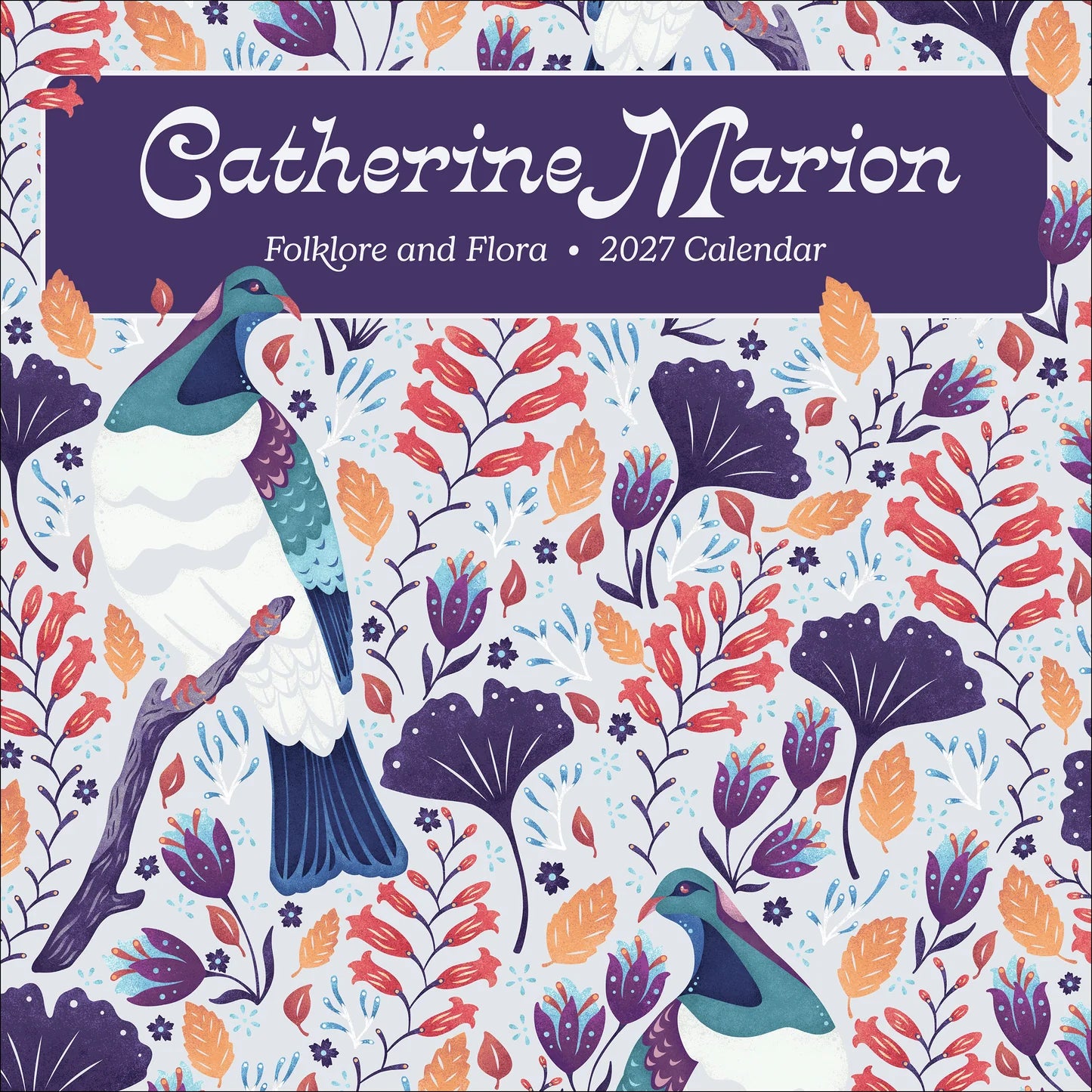 POM Catherine Marion: Folklore and Flora 2027 Wall Calendar