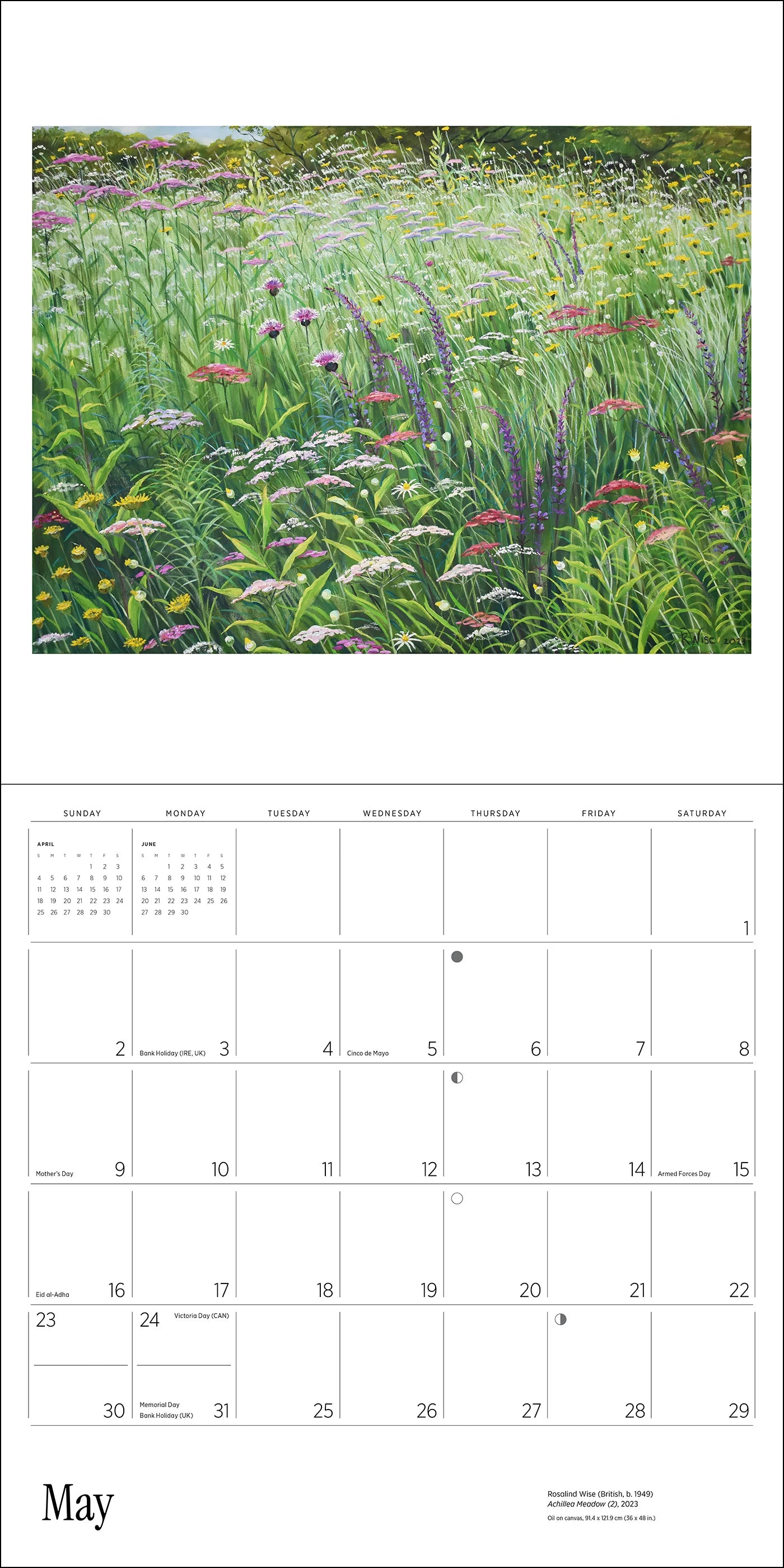 POM Rosalind Wise 2027 Wall Calendar