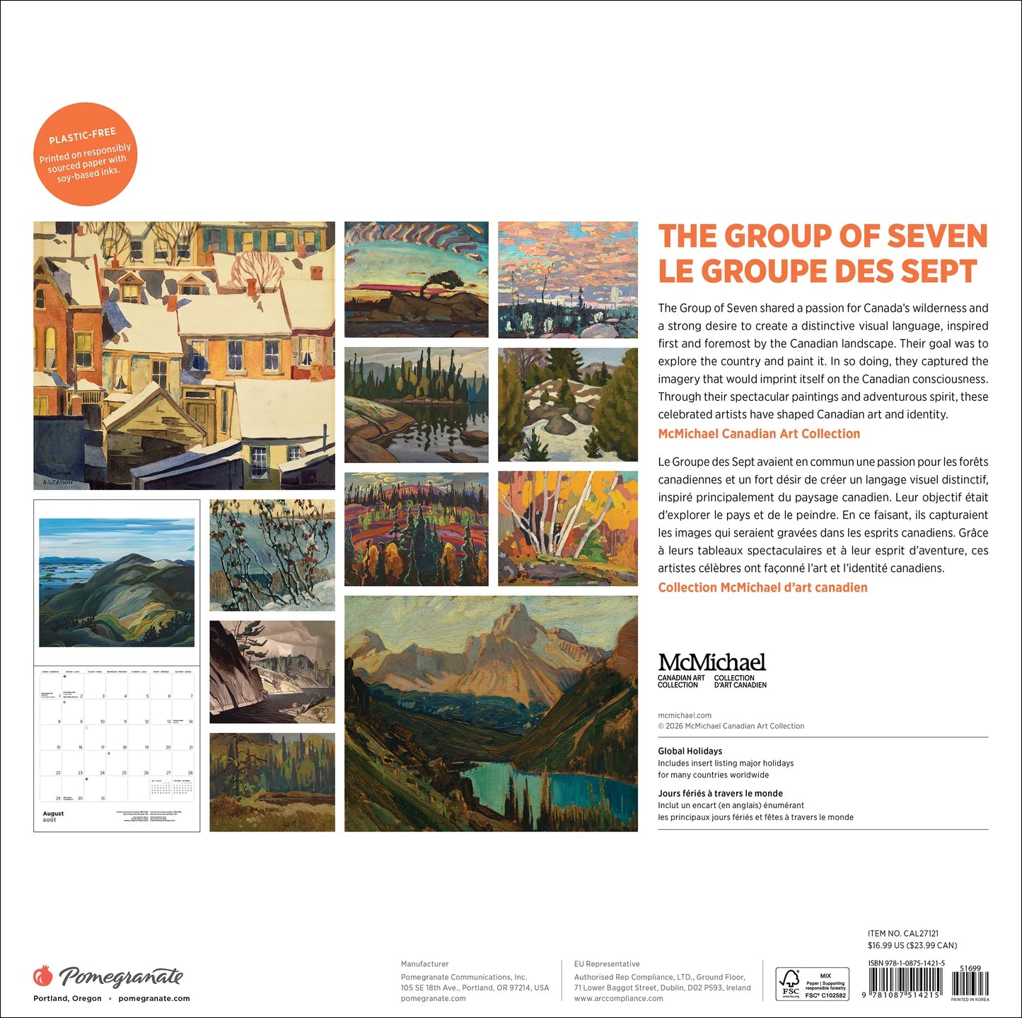POM The Group of Seven 2027 Wall Calendar