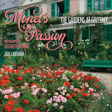 POM Monet's Passion: The Gardens at Giverny 2027 Wall Calendar
