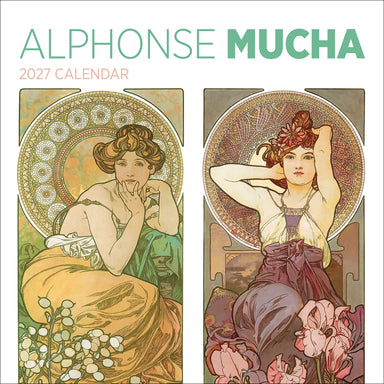 POM Alphonse Mucha 2027 Wall Calendar
