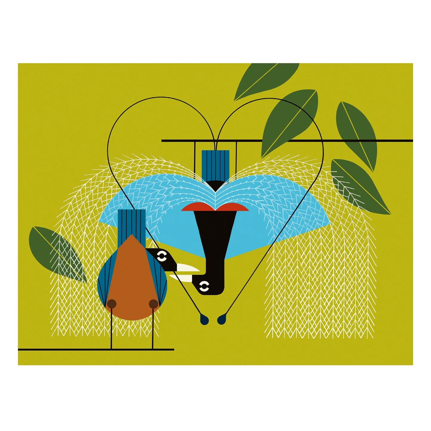 POM Charley Harper 2027 Wall Calendar