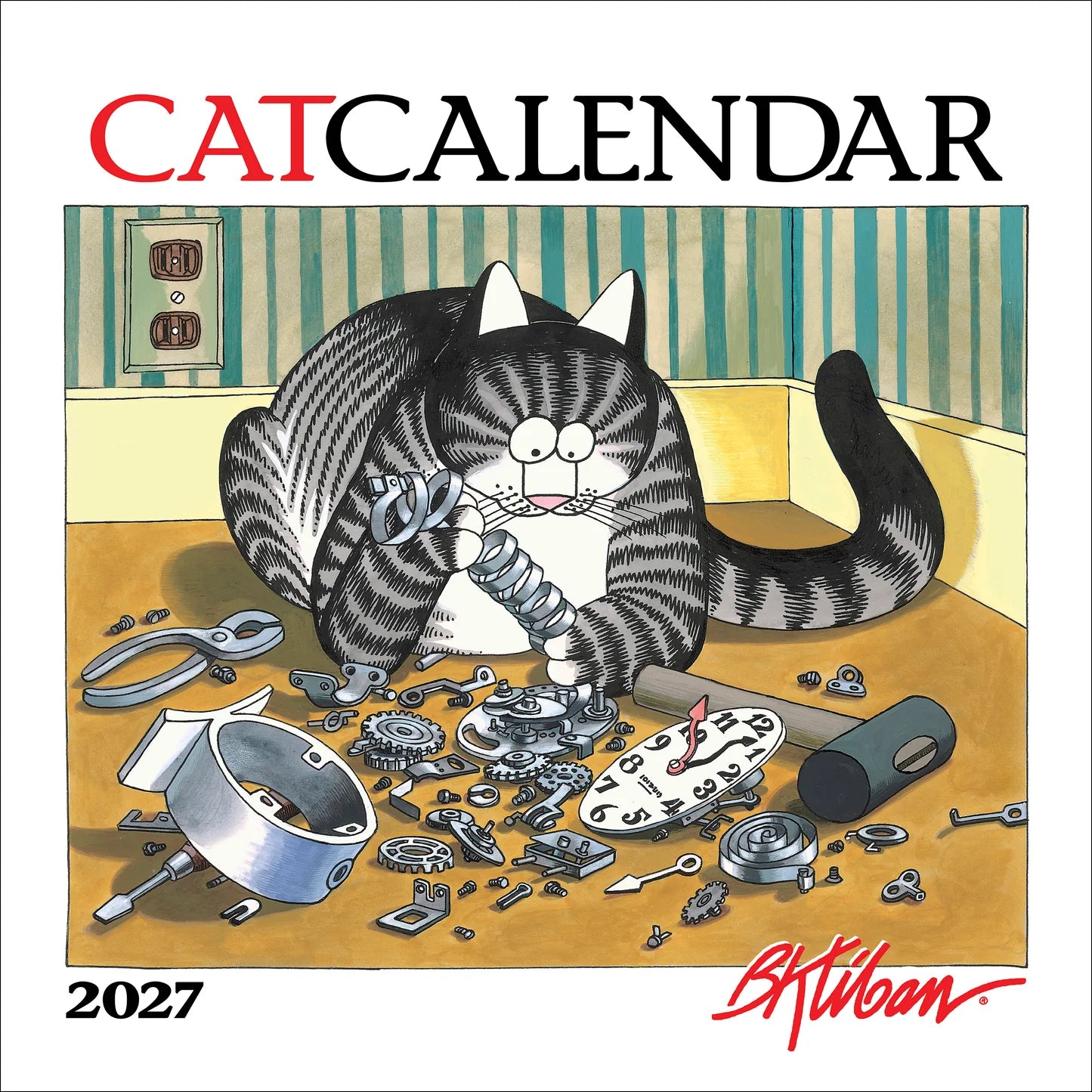 POM B. Kliban: CatCalendar 2027 Wall Calendar