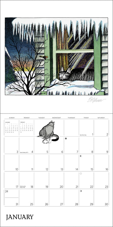 POM B. Kliban: CatCalendar 2027 Wall Calendar