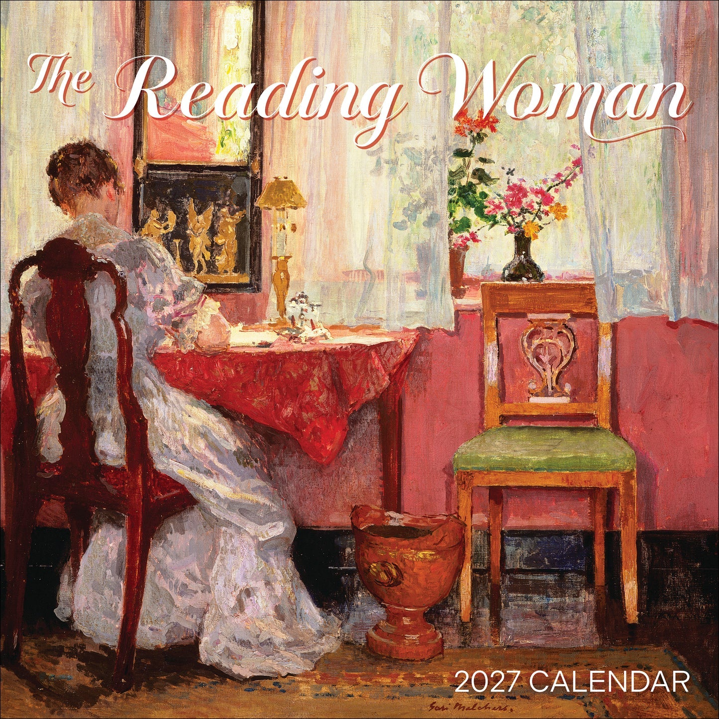 POM The Reading Woman 2027 Wall Calendar