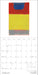 POM Rothko 2027 Wall Calendar