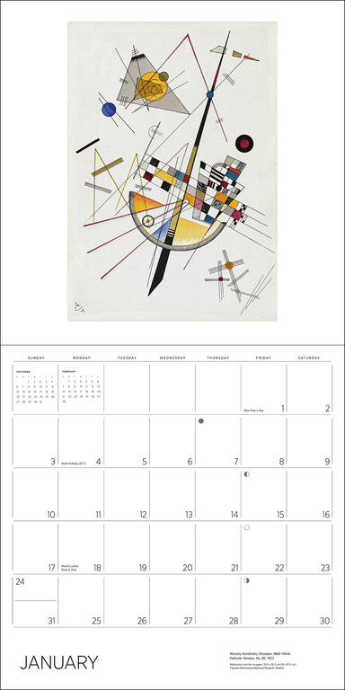 POM Kandinsky 2027 Wall Calendar