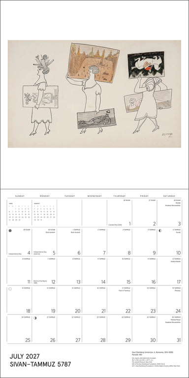 POM The Jewish Museum Calendar 2027